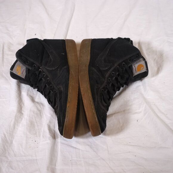 Nike x Carhartt Vandal High Sneaker Black Men’s Size 10.5 AV4115-001 - Picture 5 of 8